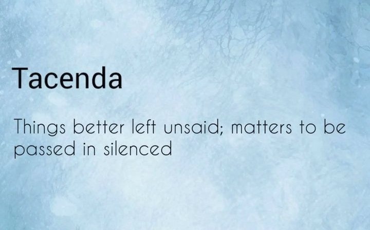 Tacenda