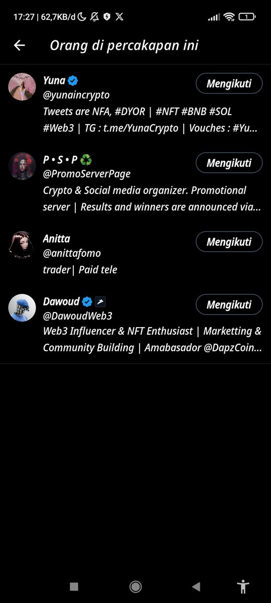 Perikecilnava's tweet photo. @yunaincrypto @DawoudWeb3 @anittafomo @PromoServerPage https://t.co/zxvbK4ge46