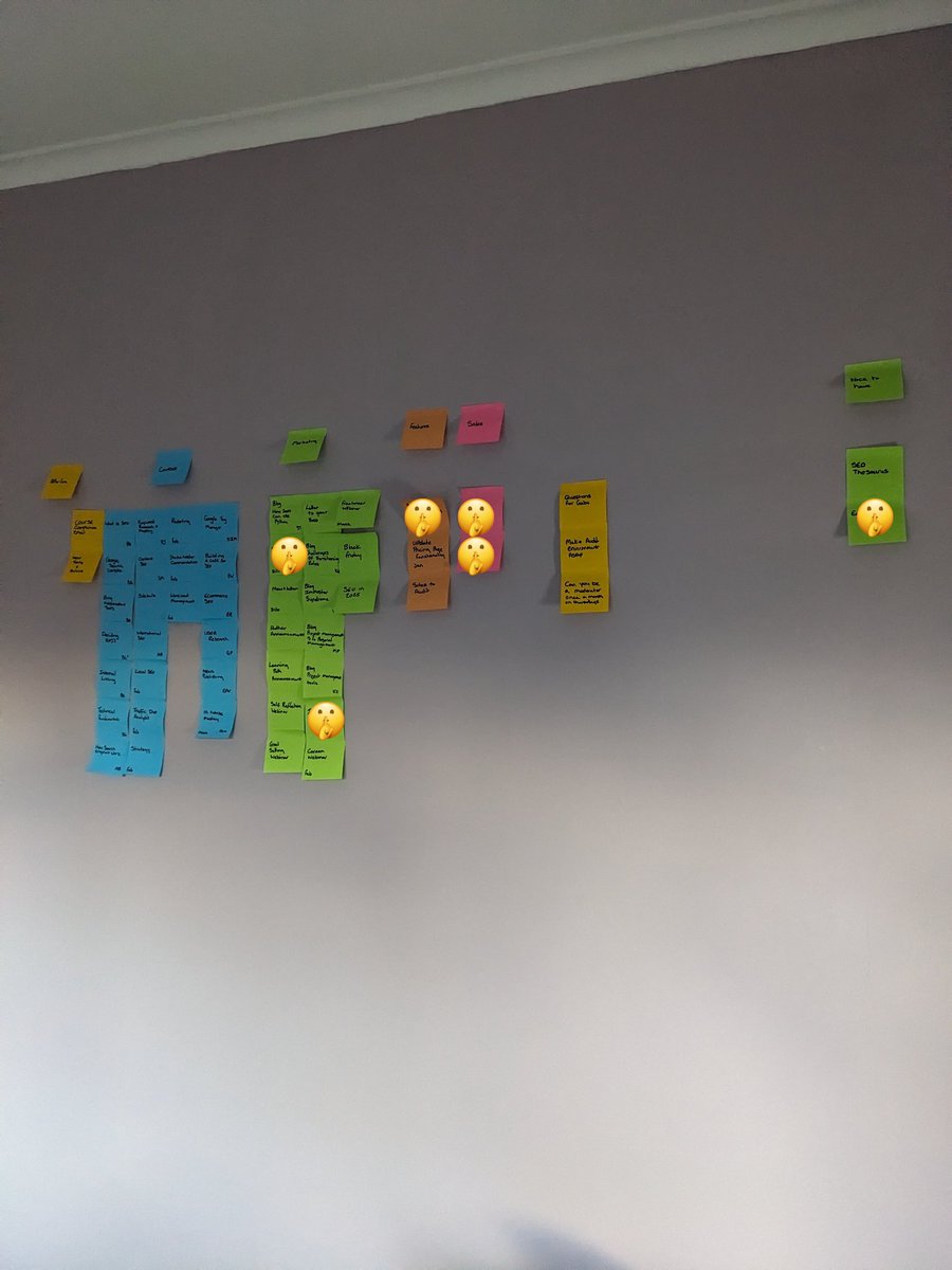 Sometimes, your Trello board becomes too unbearable to look at

I needed something I couldn't avoid looking at. This is everything going on at <a href="/RankSuite_/">RankSuite</a>  at the moment.

I still have a freelancing wall to put up. Yikes.
