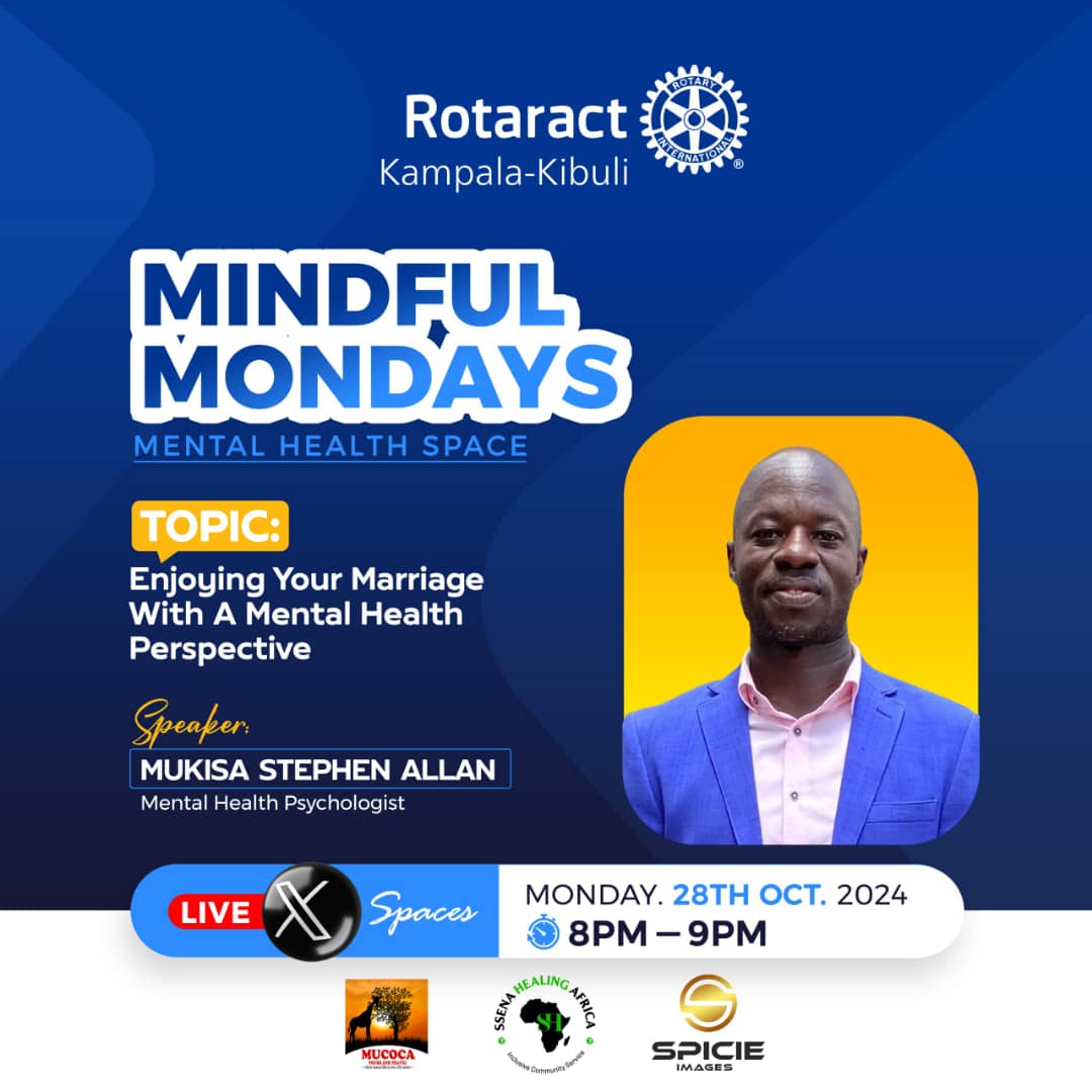 #HappeningToday

Let’s come together, and share in depth about how best one can enjoy their Marriage. Your voice matters! Tune in, share, and support!

x.com/i/spaces/1OwxW…

#KibuliAt10
#MindfulMondays
#TheMagicOfRotary
#YouAreNotAlone

CC: <a href="/RotaractD9213/">Rotaract District 9213</a> <a href="/rotaryd9213/">Rotary District 9213</a>
 
2/2