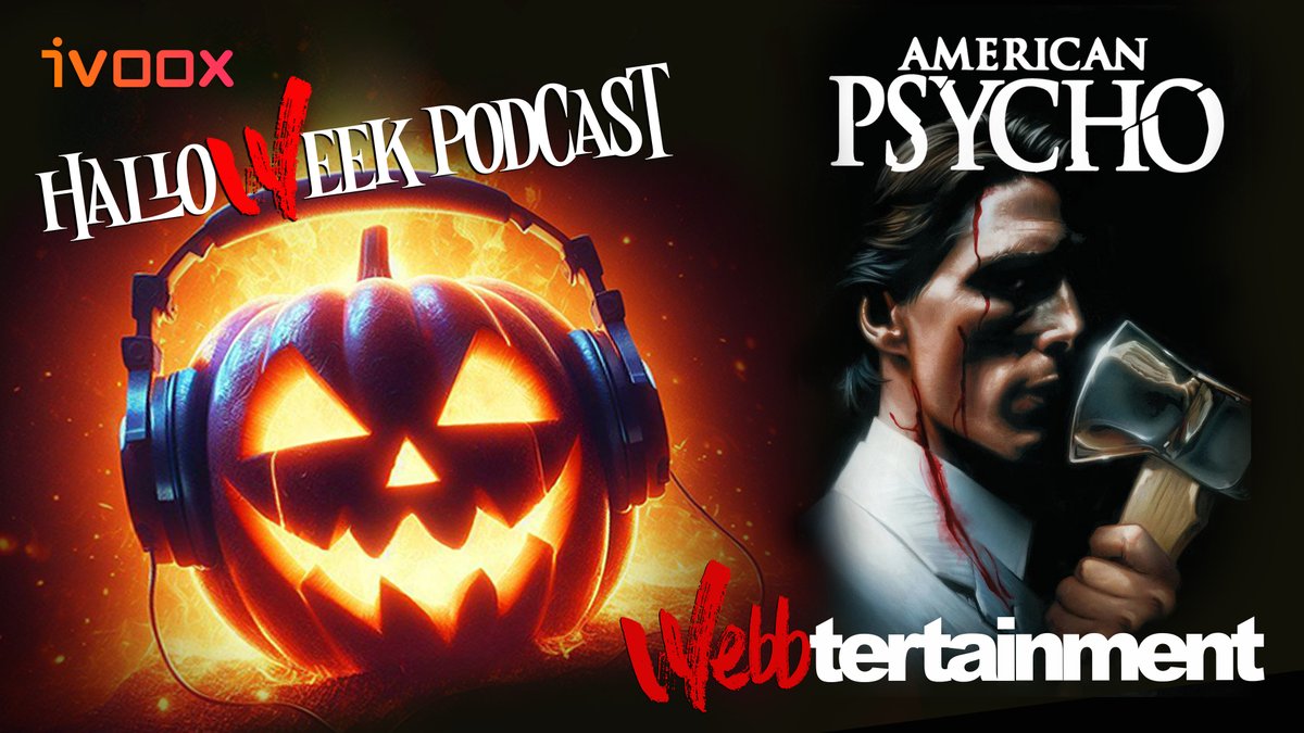 Continuamos el #HalloWeekPodcast 🎃 con Patrick Bateman, el psycho killer más sofisticado y letal 📼 🪓
🎧 AMERICAN PSYCHO  ➡️ bit.ly/2y2caCK