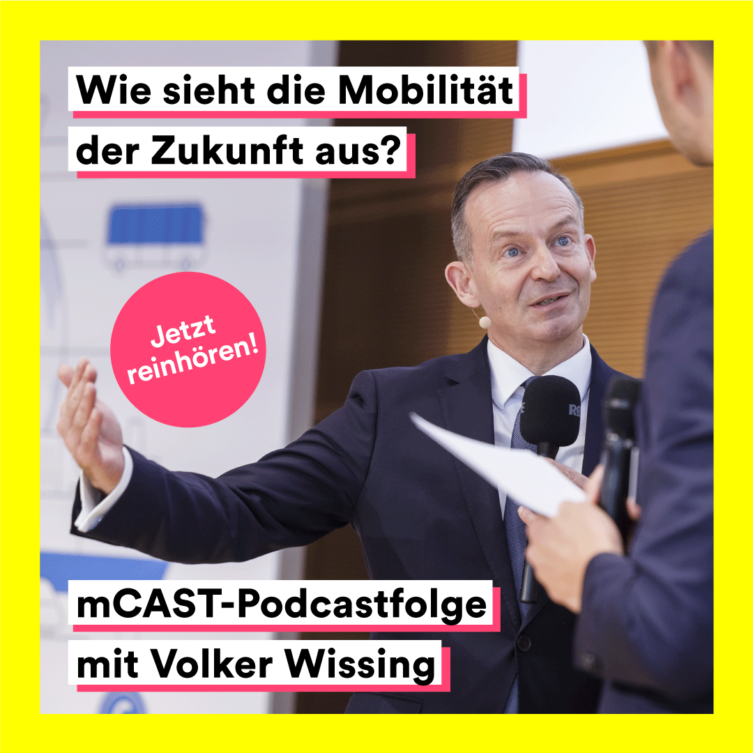 BMV's tweet photo. Die Mobilität von morgen ist vernetzt & digital. Wie das konkret aussehen kann, erfährst Du in der 9. Folge von #mCAST, dem Podcast der #mFUND-Begleitforschung. 👇 https://t.co/bGEpDCNZ19