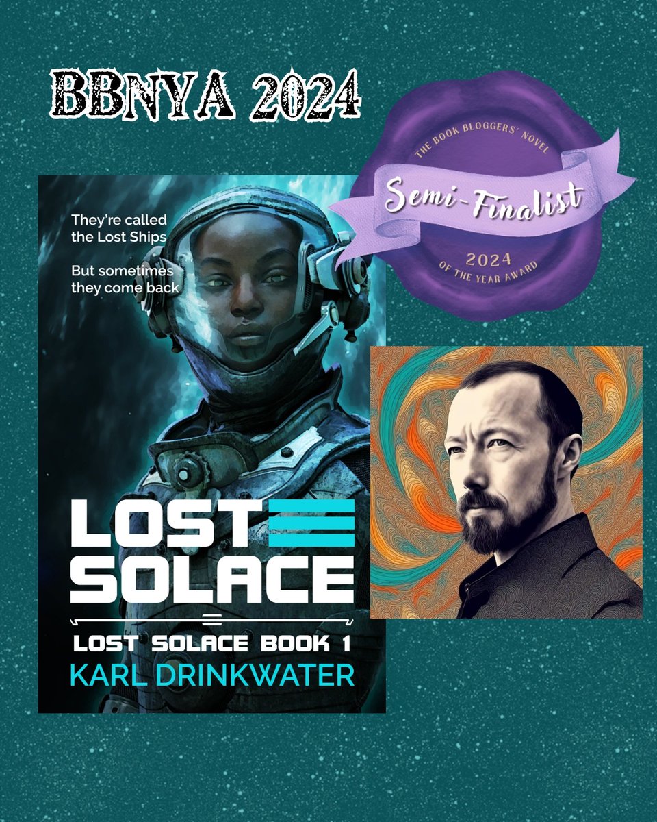 KBookishlife's tweet photo. @BBNYA_Official semi-finalist spotlight today is #LostSolace by Karl Drinkwater. Check out this sci-fi horror at https://t.co/3FAv3WgO3L (UK
They’re called the Lost Ships … but sometimes they come back, the crews missing,the ships altered and full of horrors. #bbnya2024 https://t.co/eyyc8zGqb3