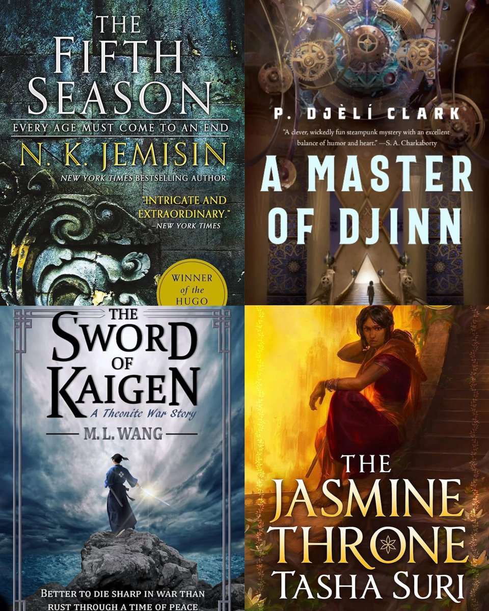 — thread of non european based (adult) fantasy novels since i’ve seen a lot of people being interested