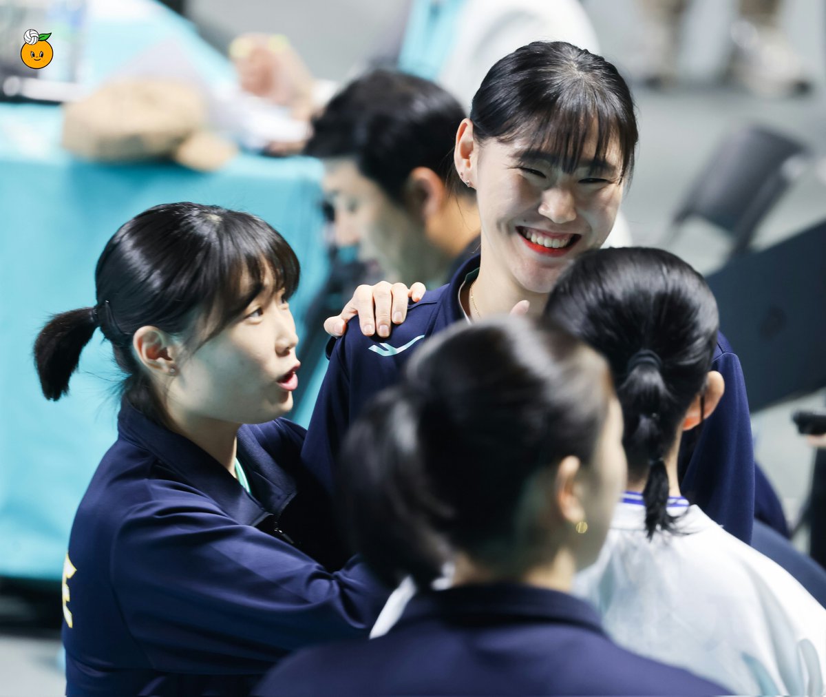 전직장동료들 만난
주향이 눈에서 꿀이 떨어짐☺️🫣🤭

#김주향 #나현수 #이영주 #고예림  #GS칼텍스배구단 #현대건설배구단