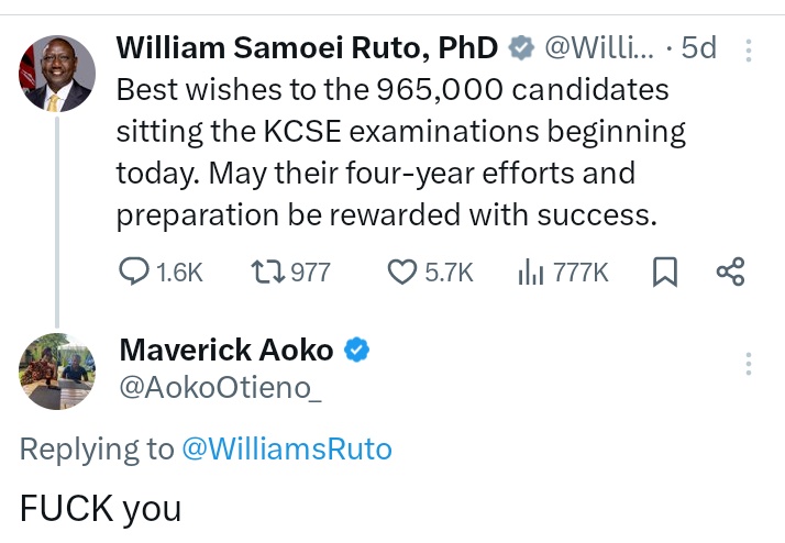 entertainkenya's tweet photo. Farouk kibet enough with the abduction ,where is Aoko,
#RutoMustGo #REJECT #rejectuniversityfundingmodel https://t.co/HNw5vyQHZv