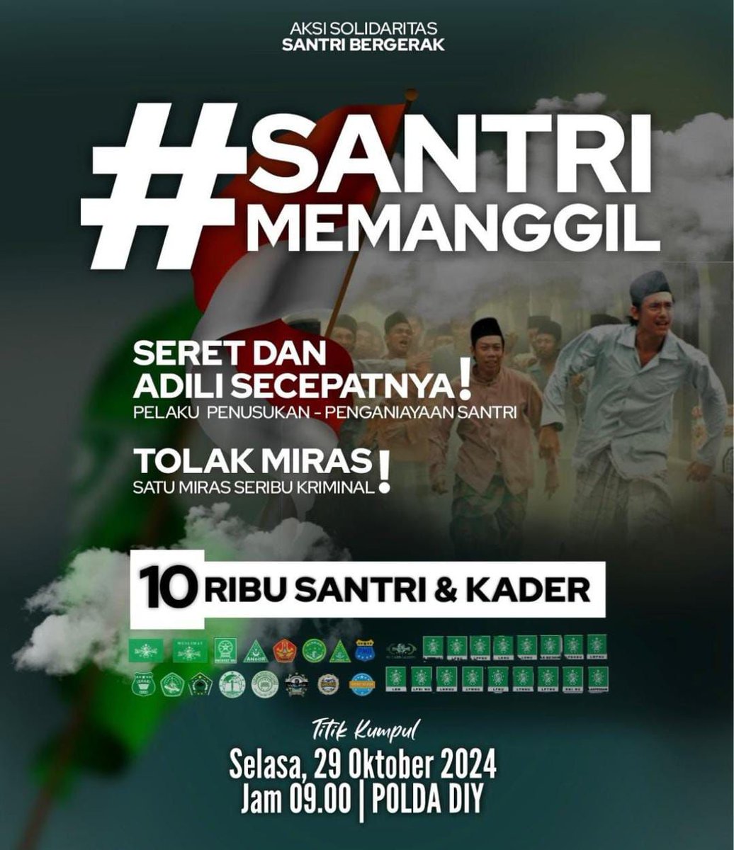 syukron76's tweet photo. #SANTRIMEMANGGIL

🔥🔥🔥 https://t.co/kZe3lBVmKq