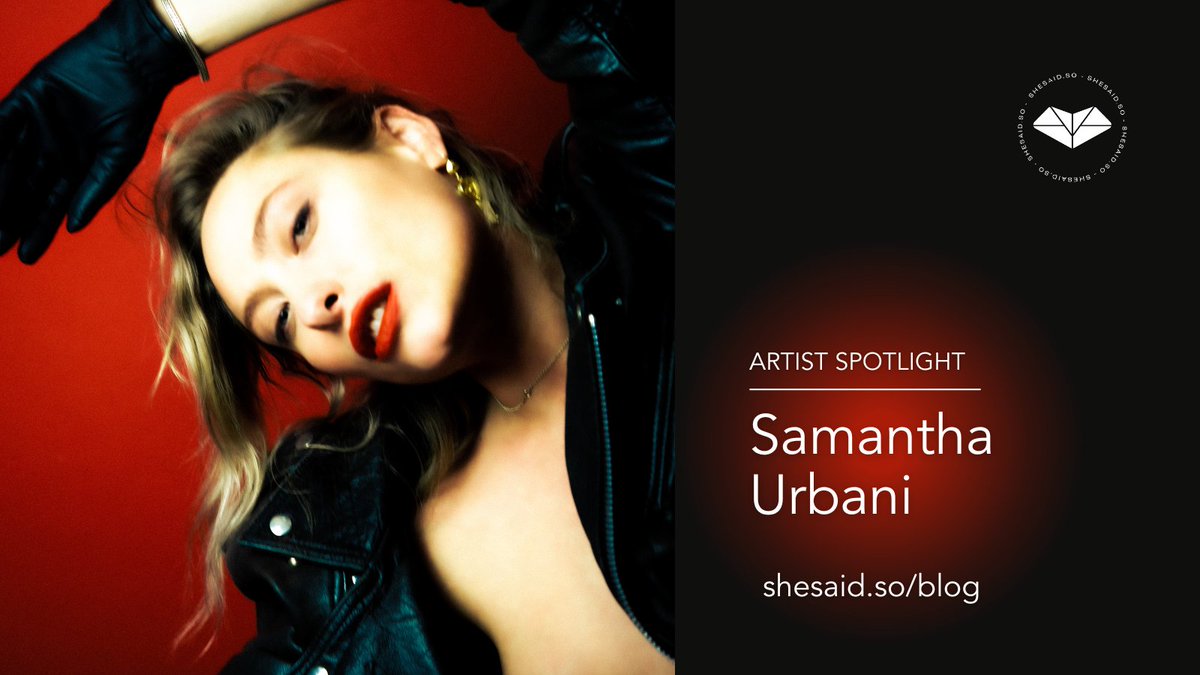 2024 Editorial Archives: Artist Samantha Urbani reflects on the most rewarding parts of her journey.

🔹Read our interview and discover how Samantha channels her experiences into meaningful contributions to the music industry.
shesaid.so/blog/2023/12/5…