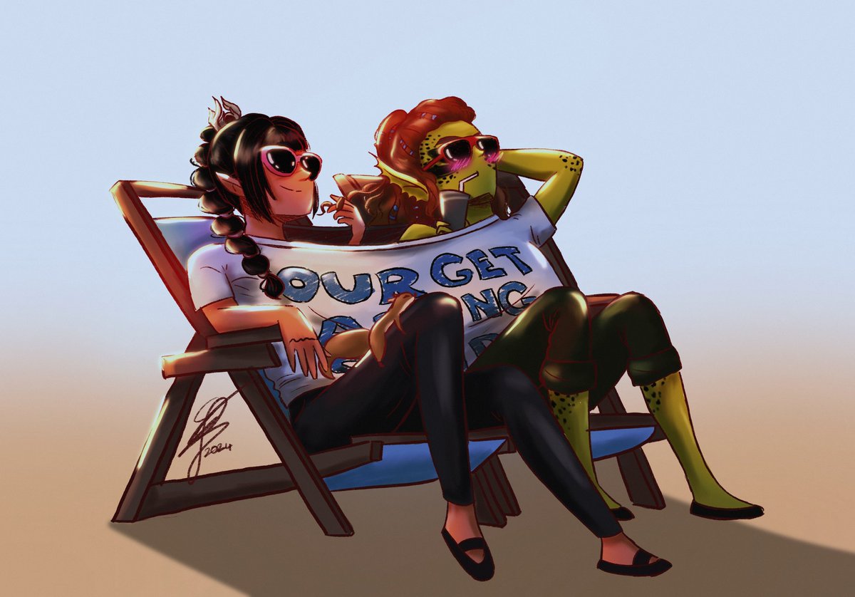 they have pretty much accepted the shirt at this point (and their loveeeee😏💞)
part 3 to the “get along shirt” journey!
#bg3 #baldursgate3 #bg3fanart #shadowzel #laezel #shadowheart