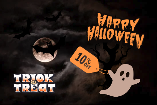 3DLabsNutrition's tweet image. 🧛‍♂️ Scary good deals await! From now until midnight on Oct 31st, use code SPOOKY10 for 10% off at 3D Labs Nutrition! Whether you’re after muscle growth or energy boosts, we’ve got the supplements you need—no fright, just might! 🎃 #HalloweenSale #SPOOKY10 #FitForFall