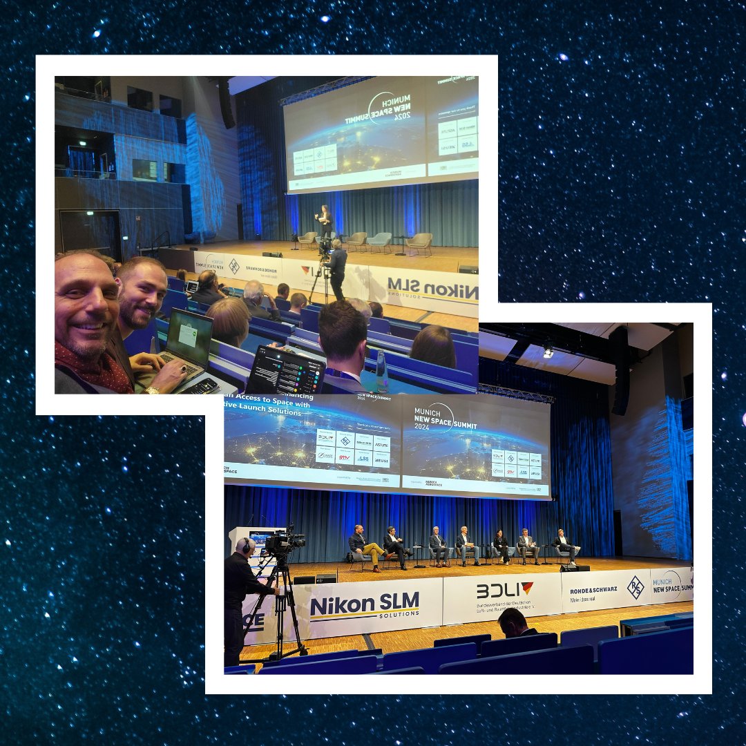 Did you know SaxaVord has an office in Germany? This week, Robin Huber and Robert Philipp from our Munich office, attended the Munich New Space Summit where Robin spoke on the 'Expanding Horizons' panel.
