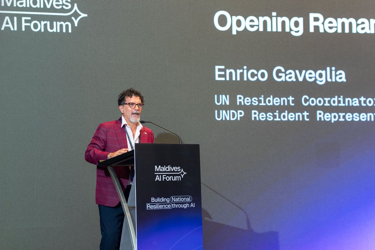 Maldives AI Forum tweet media
