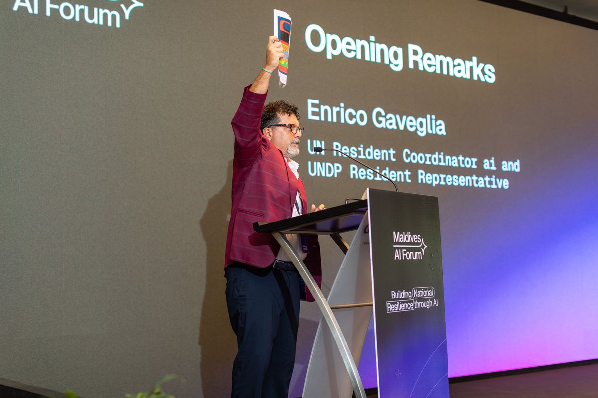 Maldives AI Forum tweet media