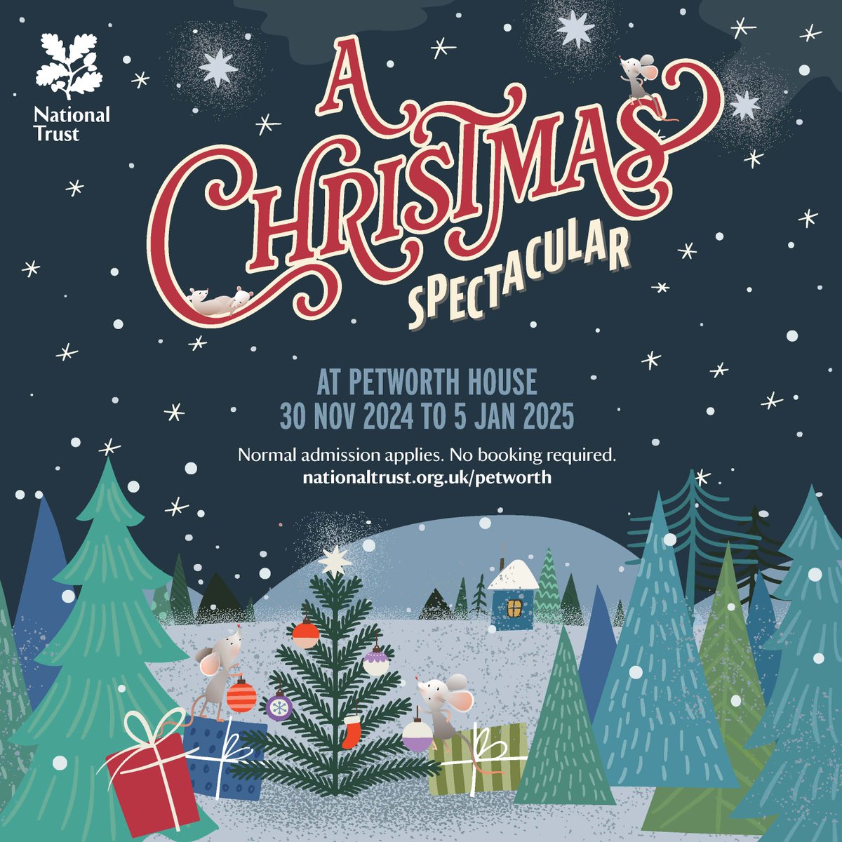 Save the dates for our Christmas Spectacular at Petworth House 🎄

30 November - 5 January

nationaltrust.org.uk/visit/sussex/p…

#PetworthNT #petworth #PetworthHouse #SoutheastNT #Christmas2024