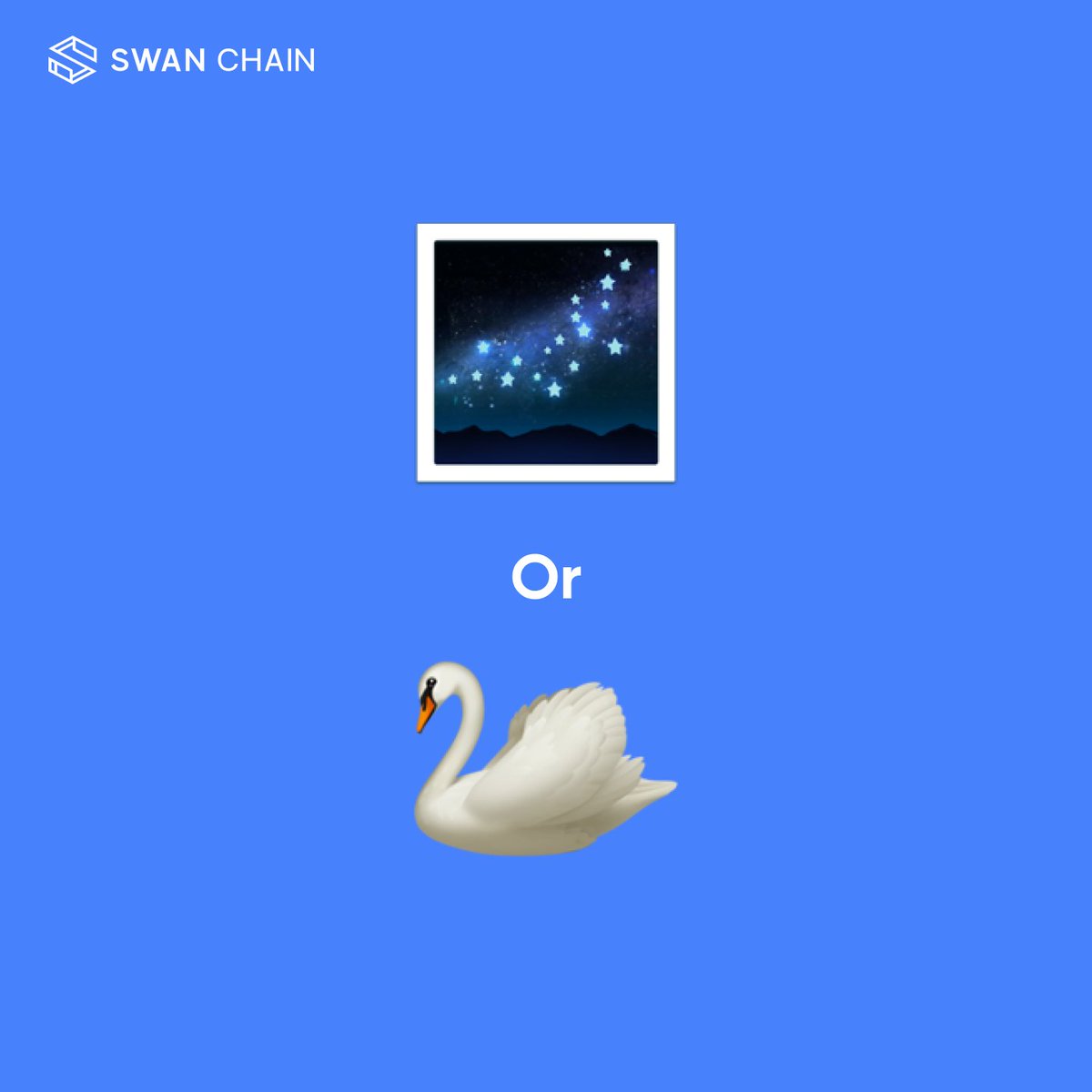 swan_chain's tweet image. Gm, what does Swan Chain mean for you?