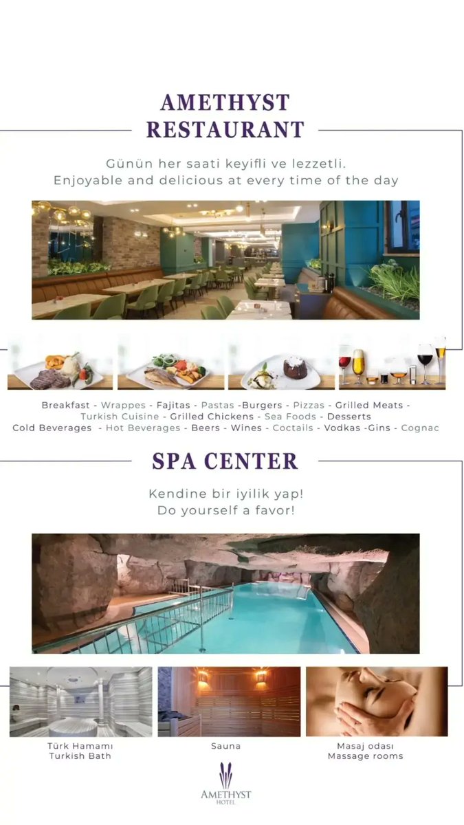 🌆 Discover comfort and elegance in the heart of Istanbul at Amethyst Hotel! 🌟
With our prime location and warm hospitality, we promise an unforgettable stay.
Whether you're here for business or leisure, we welcome you!
#AmethystHotel #Istanbul #Hospitality #Comfort