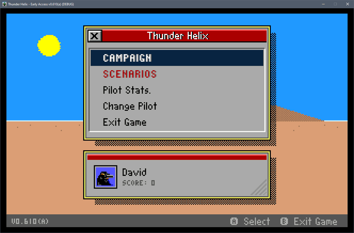 HiddenAsbestos's tweet image. Today I&apos;m working through the whole front-end of Thunder Helix to add this button prompt bar along the bottom of the screen. Might take a while but it&apos;ll improve accessibility. #gamedev #solodev