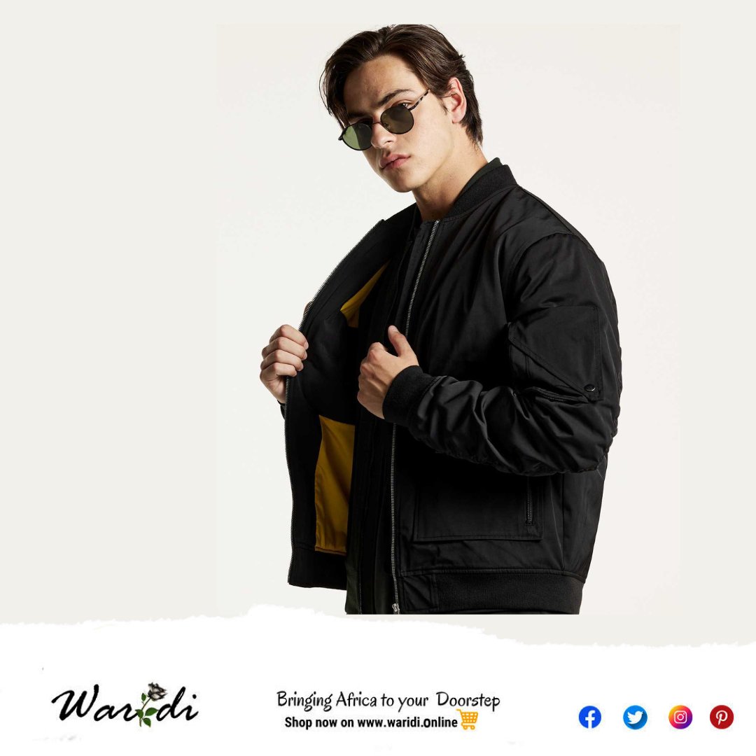 waridionline's tweet image. Don’t miss out! The Laundry Bomber Jacket is on SALE now. Limited stock,grab yours before it's gone!
Shop now
waridi.online/product/trendi… #StreetStyle #TrendyLayers #FashionEssentials #EffortlessStyle #ShopNow