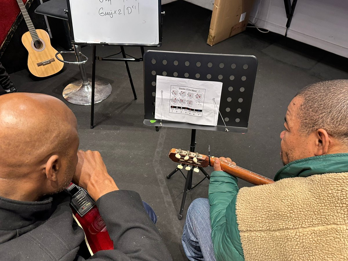 AfroInnovation's tweet image. Proud of our Sound Project guitar students! Just 6 weeks in, and they're already showing confidence and growth. Huge thanks to our talented tutors! Can't wait to see what the new year brings! 🎸🌟 

#SoundProject #AfroInnovationGroup #LeicesterMusic #MusicEducation @ace_national