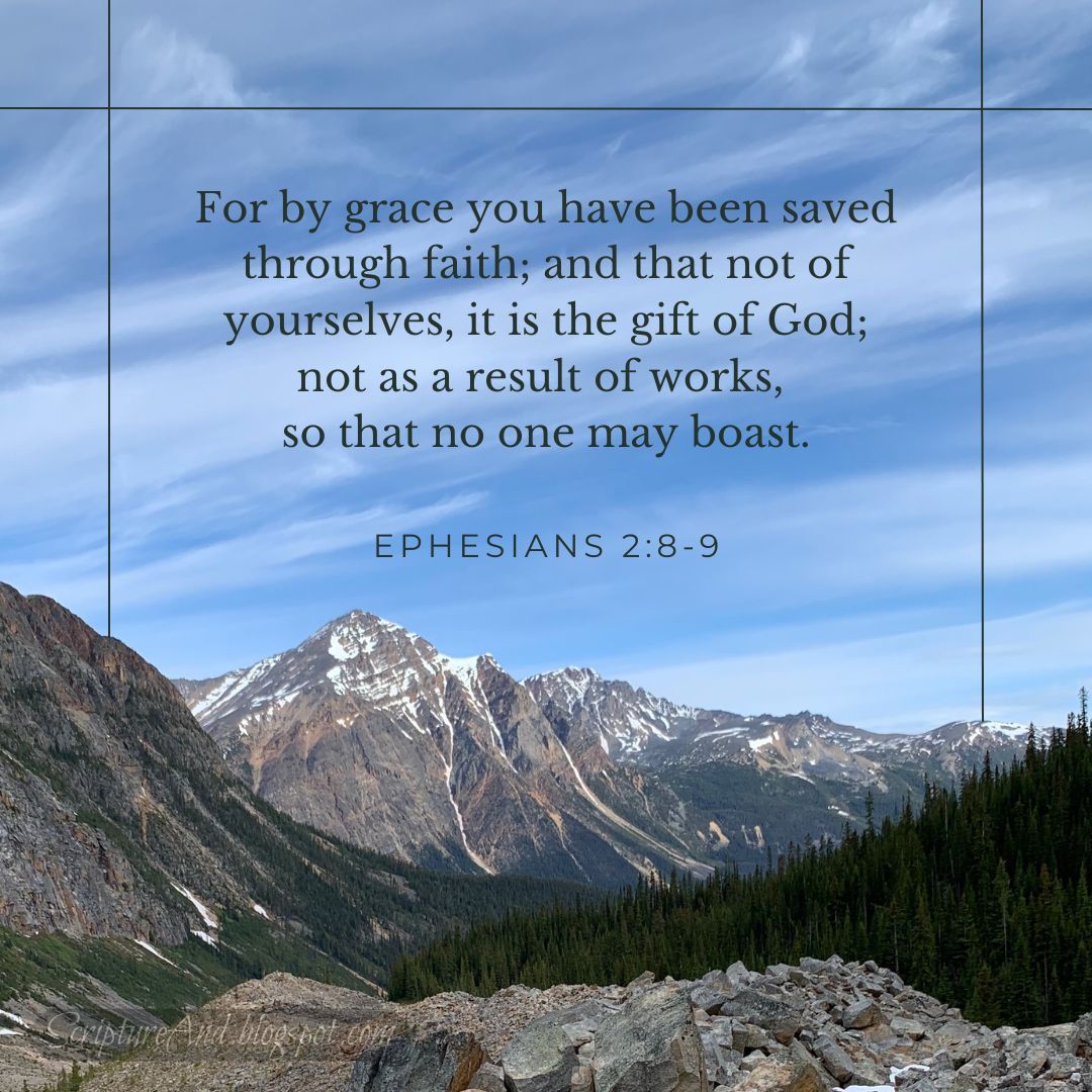 ScriptureAnd's tweet image. Our salvation is a gift by grace. If we earned it, then it's not a gift. If it's a gift, we didn't earn it. Grace is getting something [salvation] that we didn't deserve. Praise God! #GospelBibleVerses #GraceNotWorks buff.ly/3SBZREf