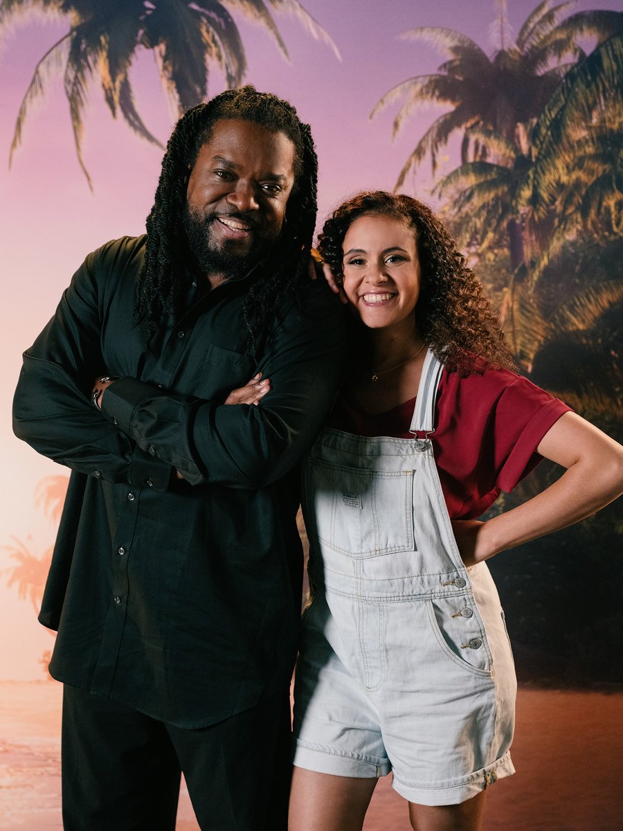 DisneyFR's tweet image. Le duo imparable est de retour ! @cerisecalixte et @kavanaghanthony reprennent les voix de Vaiana et Maui dans #Vaiana2, le 27 novembre au cinéma.