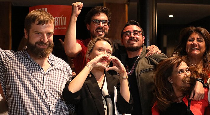 Las historias con finales felices si existen... Y lo que pasó en Las Condes es muestra de eso. Felicitaciones a la GRAN <a href="/catasanmartinlc/">Cata San Martín</a> te lo mereces! #LasCondes #EleccionesMunicipales2024 #EleccionesChile2024 #27Oct