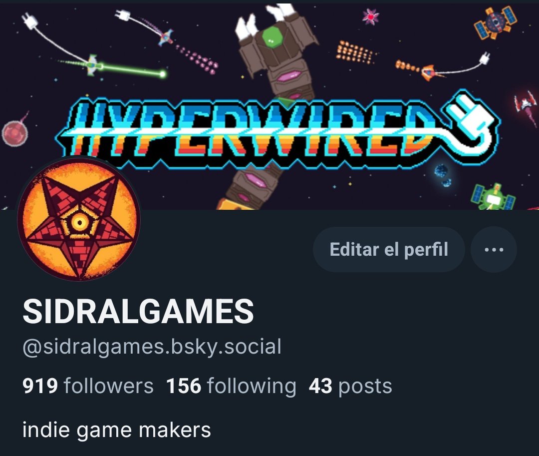 find us there! 🦋 sidralgames.bsky.social