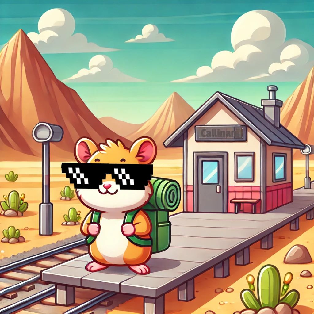 🌵🐹 #HODLHamster has arrived at the hiking spot! It’s dry and desert-like out here, but in the distance, those mountains look pretty interesting. ⛰️🔥

🌞 Time to gear up and head into the wild!

Stay tuned to see where this adventure leads! 🚀 

#IOTA #IOTAEVM