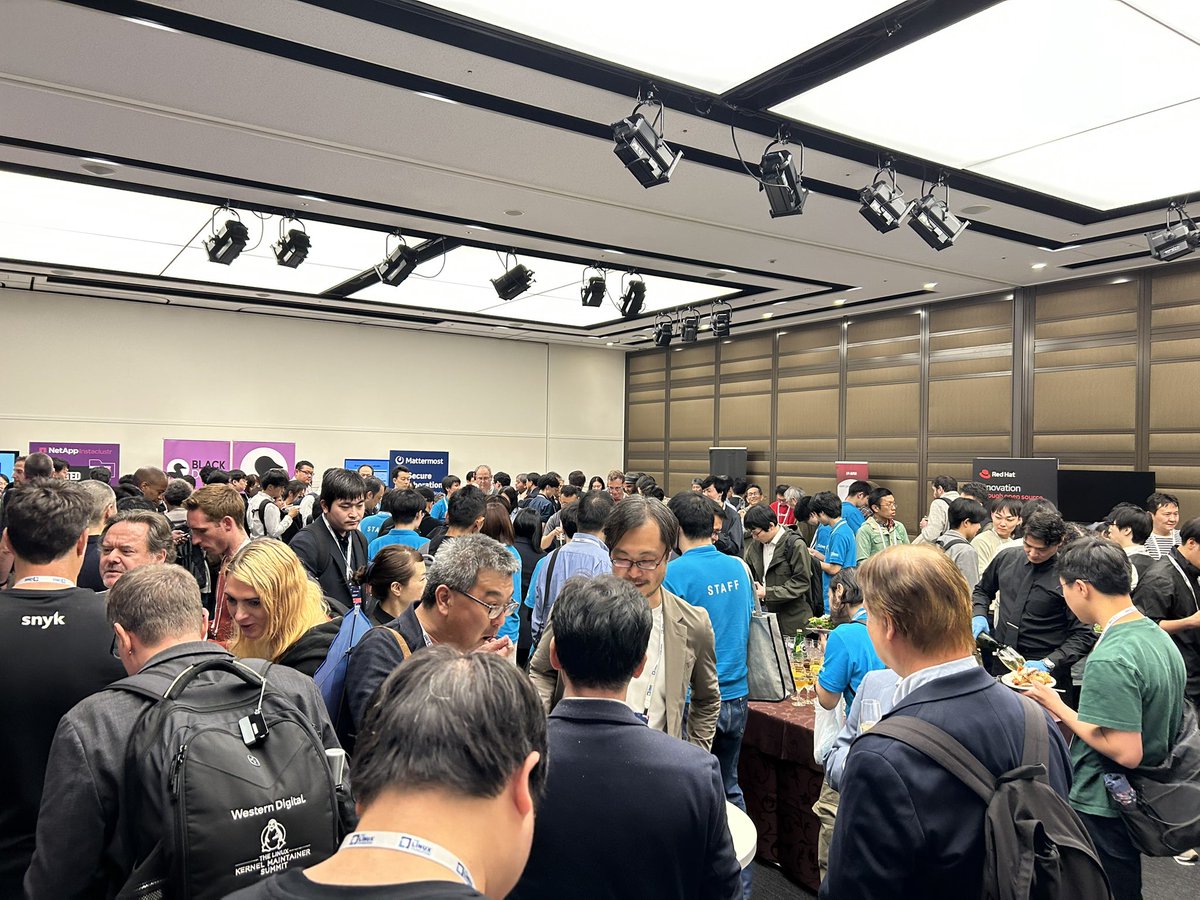 matt_zeus's tweet image. Open Source Summit 2024、Day1完了🎵
ご参加頂き皆さま、ありがとうございました!
また、明日(Day2)で会いましょう!!
#ossj #ossummit #linuxfoundation #AIDev