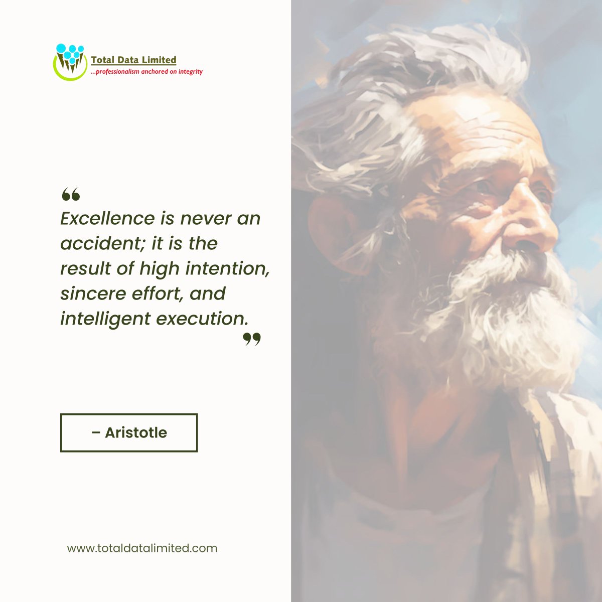 totaldataltd_'s tweet photo. Happy Monday. ๐ผ
Letโs set our intentions high, put in the effort, and act with purpose, because in the end, excellence is a choice we make daily.๐
#Excellence #Leadership #ProfessionalGrowth
#mondaymotivation #motivationmonday
#totaldatalimited #TDL360 #OURTDL https://t.co/DM7LOwcKGa
