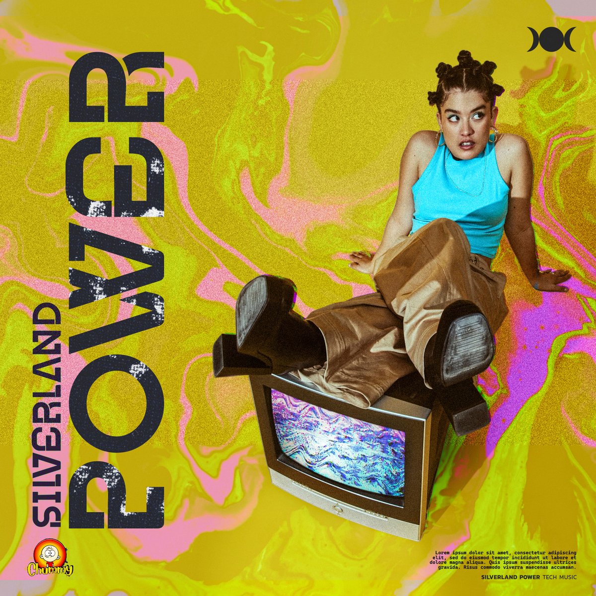The official artwork for "Power" - out tomorrow on my record label Chummy Choons. Aired on BBC Introducing last Thursday! The clock is ticking ⏰