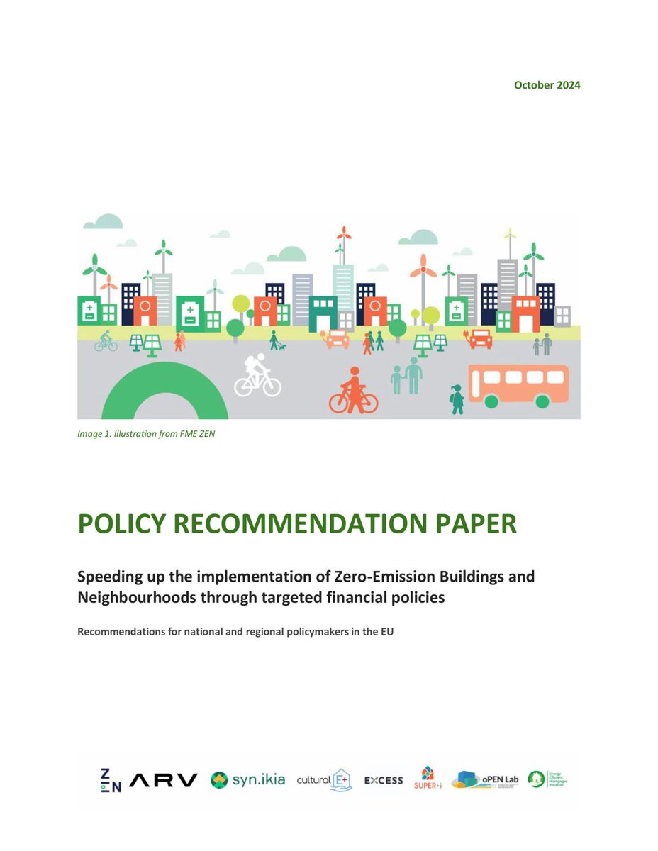 📢 Exciting new #policy report! Developed with insights from 8 EU projects, it outlines 10 actions to drive affordable, zero-emission #housing by 2050. 

💸 Accessible funding 
🎯 Target low-income 
🏘️ Foster communities.

Full report➡️tinyurl.com/2umcme9z
#SPEN