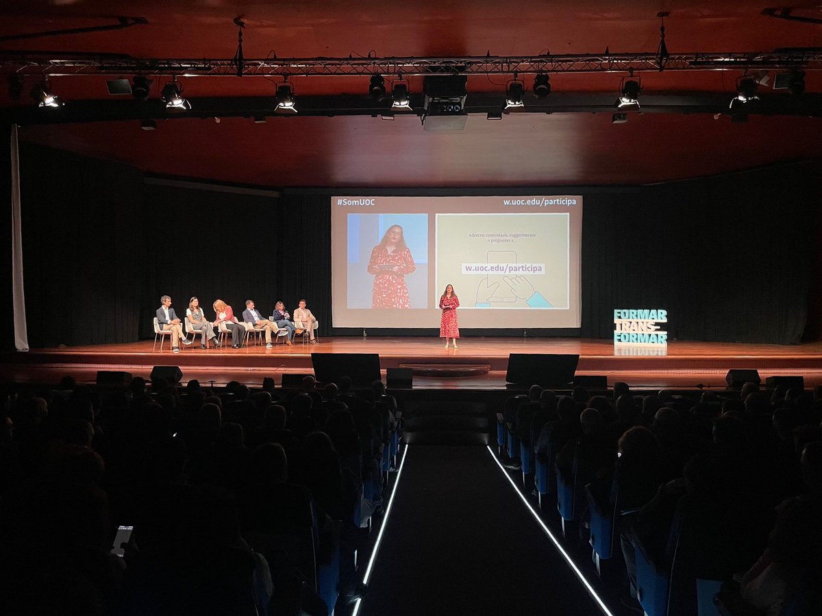 UOCuniversitat (@uocuniversitat) on Twitter photo ✨ Avui, 28 d'octubre, ens trobem tot l’equip de la #UOC, en un acte especial on podrem escoltar quins han sigut els avenços en el desplegament de les prioritats estratègiques per al 2024-2025, coincidint amb l’inici de la celebració dels #30anysUOC.
La #RectoraUOC, <a href="/afitob/">Àngels Fitó</a>, ✨ Avui, 28 d'octubre, ens trobem tot l’equip de la #UOC, en un acte especial on podrem escoltar quins han sigut els avenços en el desplegament de les prioritats estratègiques per al 2024-2025, coincidint amb l’inici de la celebració dels #30anysUOC.
La #RectoraUOC, <a href="/afitob/">Àngels Fitó</a>,