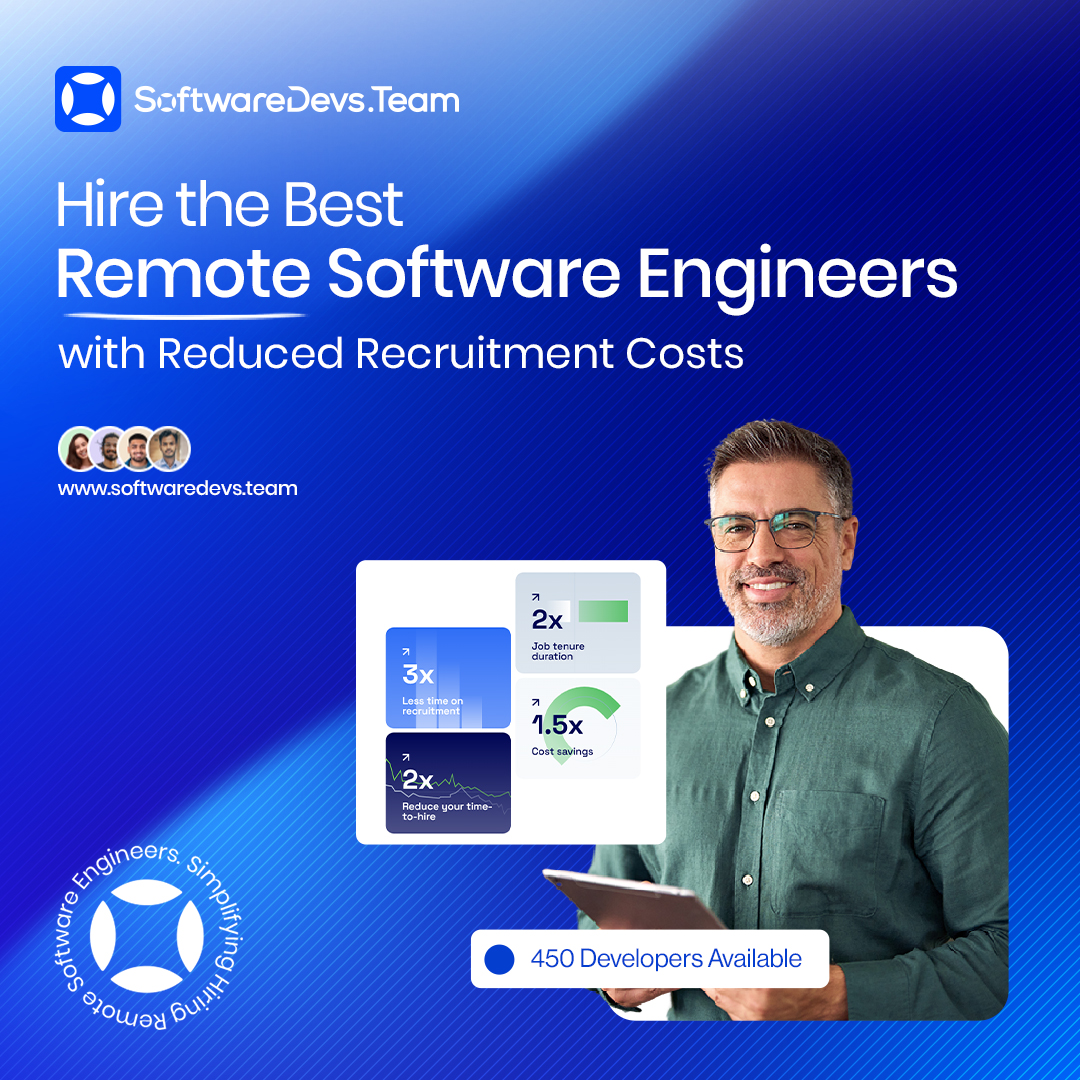 SoftwaredevsCo's tweet image. At SoftwareDevs.Team, we connect you with top-tier remote software engineers, ensuring quality talent while significantly reducing recruitment costs!

Join us and transform the way you build software with cost-efficiency!

Contact us today!

#GlobalTechTalent #RemoteWork
