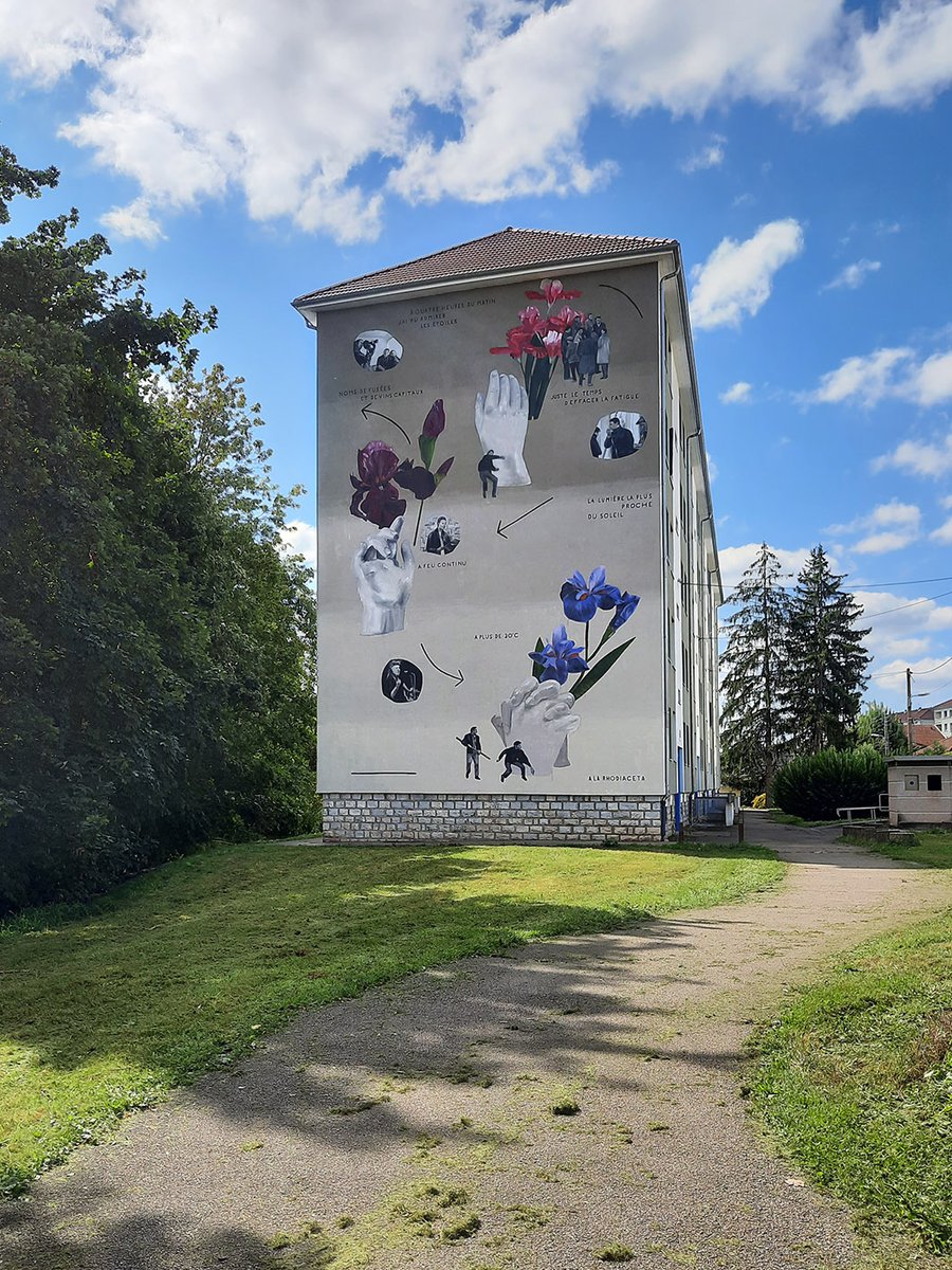 Le flamenco de la Rhodia. 
Besançon, France. 2024.
Tribute to the memory of the workers’ struggle of the 60s in Besançon.