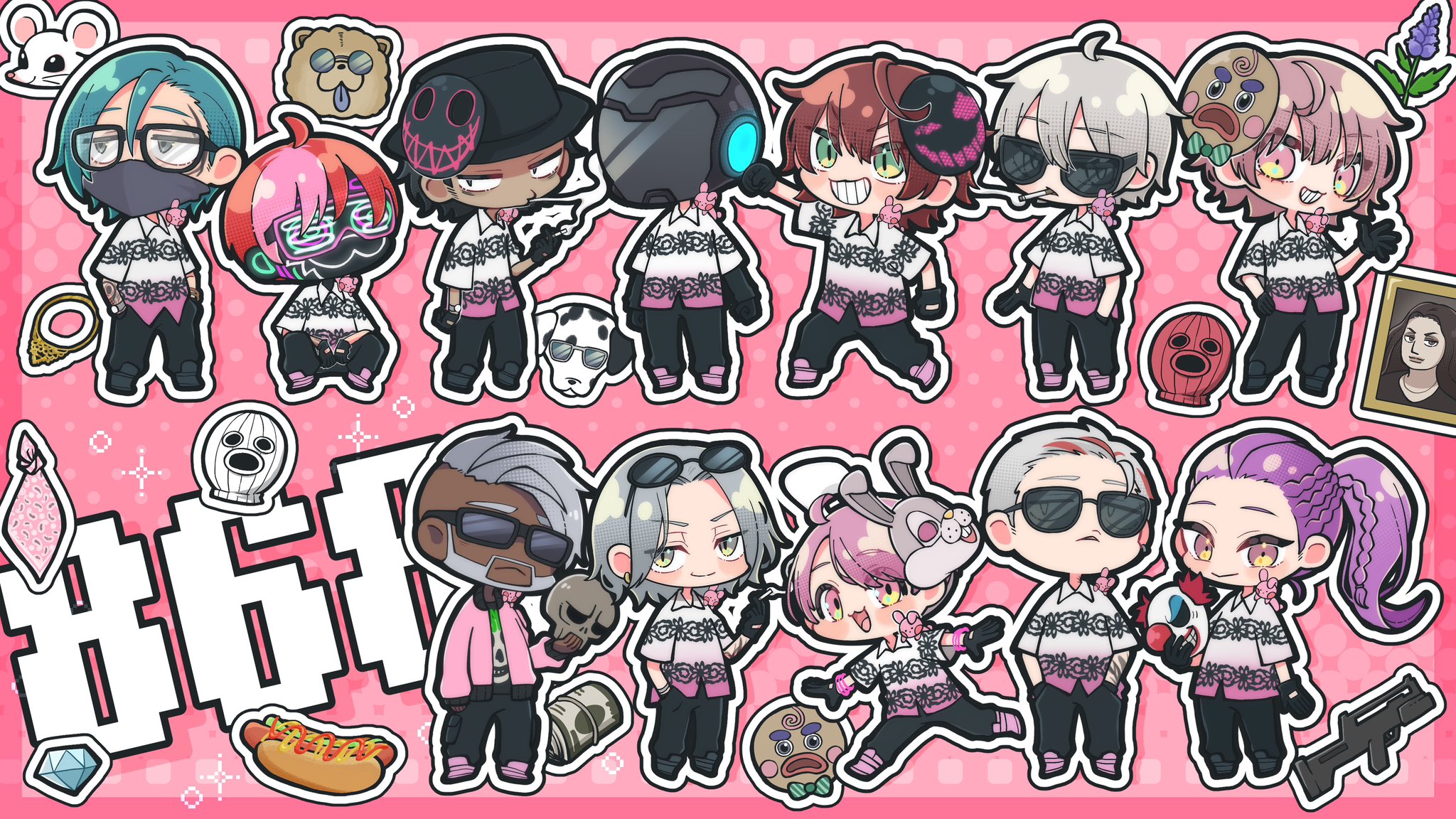 【11月受付分②】ファンアート　手描きイラスト 888BUN🐯 on X: 