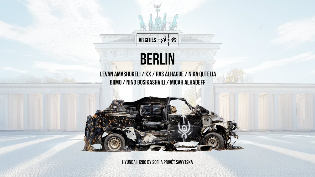 streetgalleryio's tweet image. AR CITIES
BERLIN | Digital Art in the Streets 🔥

ARTISTS:
@RasAlhagve 
@Kx________ 
@nikvsio 
@BiiMO_Official 
@DreamhunterNFT 
@NinoBosika 
@Micah_Alhadeff 
@SofiiaPrivet 

More about exhibitions: streetgallery.io/exhibition/128

AR Cities supported by:  SKILLWILL
-
@MyWebAR_com…