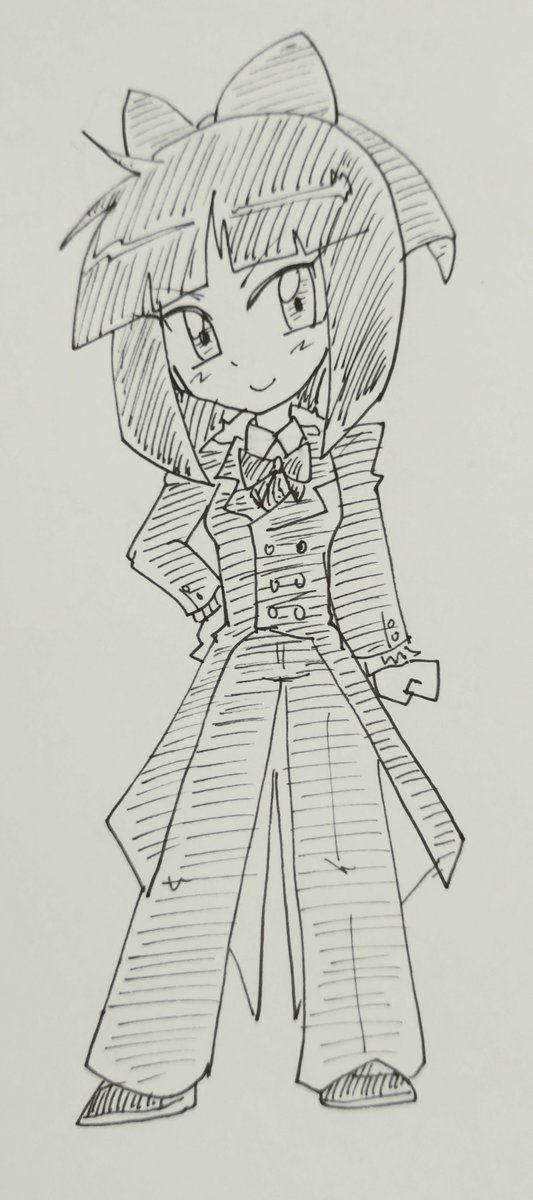 #今月描いた絵を晒そう
かわいいやろ?(じがじさん 