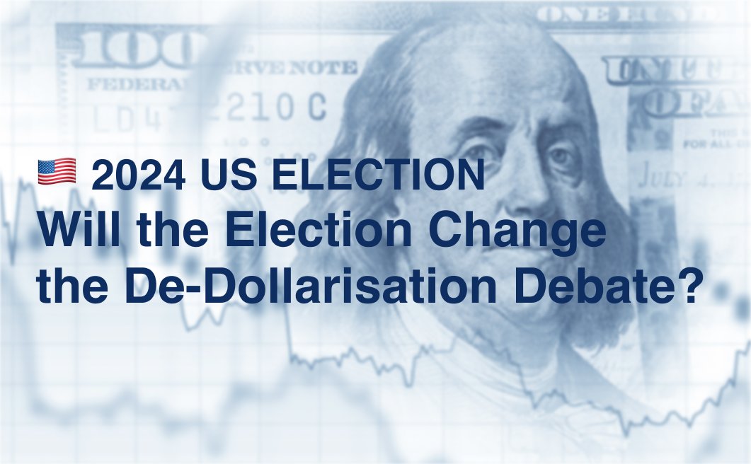 💵 How will the US election impact the dominance of the dollar? 

Our latest blog dissects the candidates' policy proposals regarding the mighty US dollar, the currency at the heart of 88% of all foreign exchange transactions.

Read the article here 👉 bit.ly/4fmJDYw
