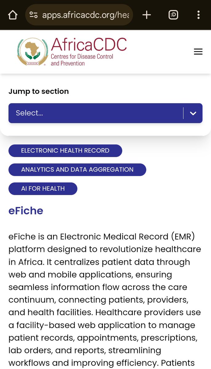 fiche_e's tweet photo. This is a major step towards our goal of revolutionizing healthcare access across the continent. #digitalhealth #innovation #Africa #healthtech #eFiche #publichealth #HealthcareInnovation https://t.co/040RHTJKfa