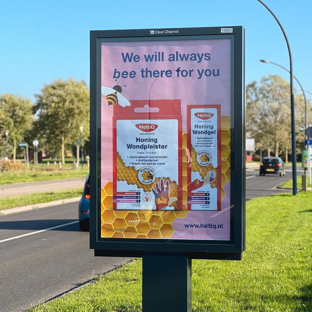 HeltiQ's tweet photo. We will always 'bee' there for you 🐝💛🍯

#HeltiQ #jouweerstehulp https://t.co/WVFqrOxxHg
