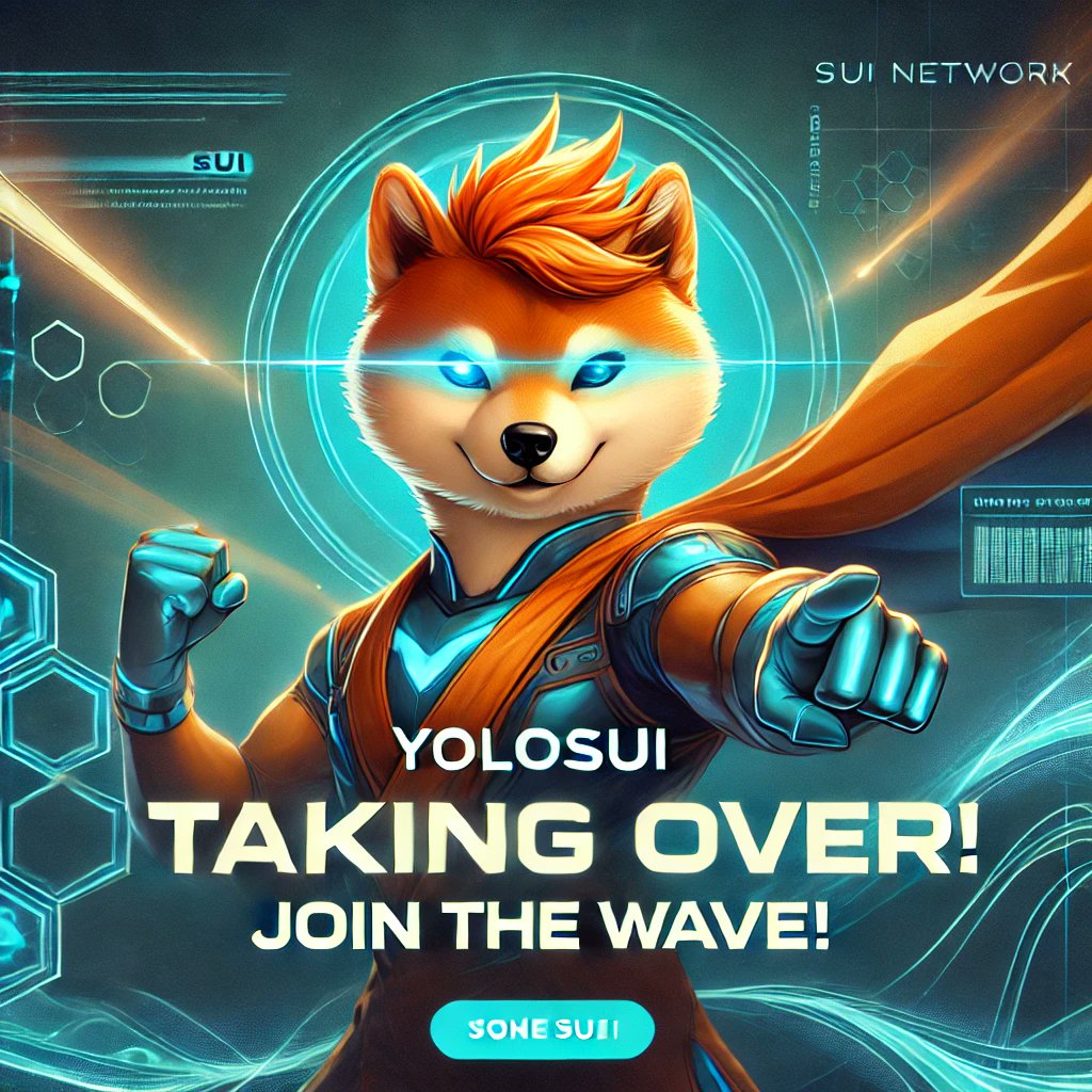 YOLOInuSUI's tweet photo. YoloSui is Here! Join the Movement and Ride the Wave!

Experience next-gen innovation powered by the Sui network. Let’s redefine the game together!

#YoloSui #MovePump #SuiNetwork #CryptoBuzz #BlockchainRevolution https://t.co/OVp9smpvAd