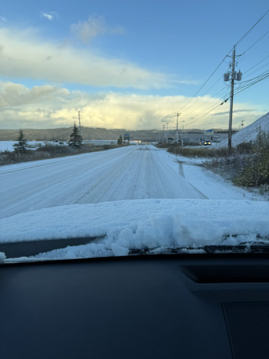 Sheet of Ice. Do not come near Maple Valley Road for anything. Car upside down and everyone stuck. #nltraffic