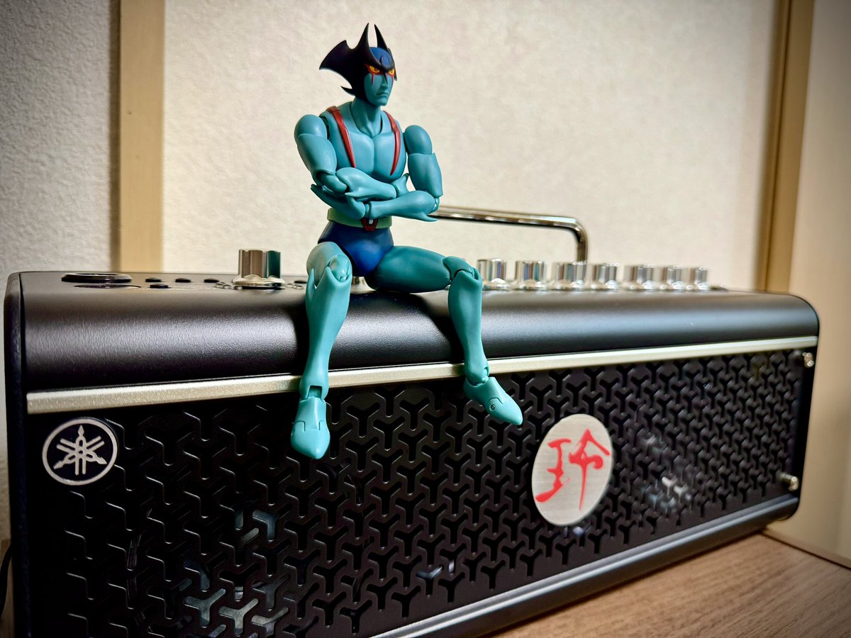 toshi_kichi's tweet photo. TAK THR には、S.H.Figuartsのデビルマンが、バランスがちょうどいい！

#tak #thr30 #デビルマン #shfiguarts https://t.co/06dIfarxdr