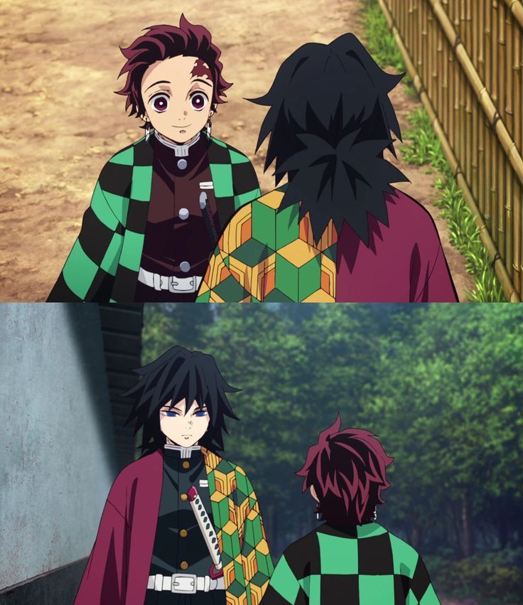 animeposts's tweet photo. Giyuu and Tanjiro https://t.co/UxtKFOVjUY