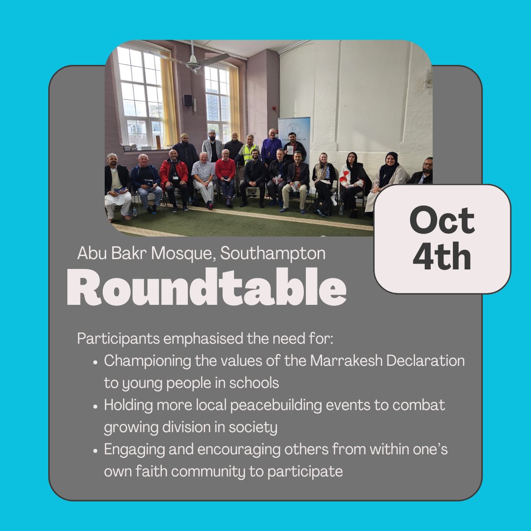 Forum For Peace - London tweet media