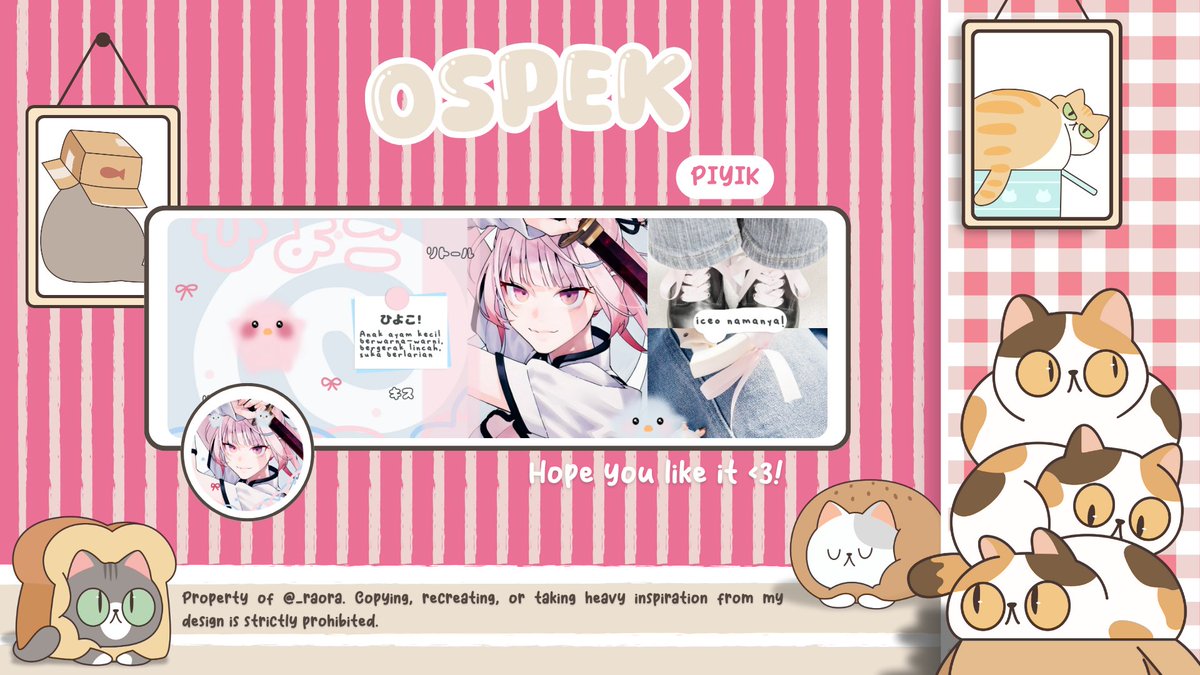 _raora's tweet image. Any interaction are appreciated 🦢

Sena bawa anak adopsi baru yang siap di ospek bernama "piyik" dan "crash!!" nih! kindly dm me kalo ada yang ga aman yaa! Also please help buat nentuin harga dibawah yuk 🍒 

#zonauang #zonaba layout 2D