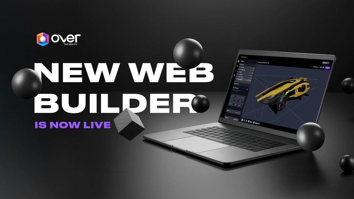 🚀 Our new WebBuilder is LIVE!
With better performance and a simplified design, it's easier than ever to create immersive experiences. Take a look 👀—it’s your gateway to the next big thing coming soon!