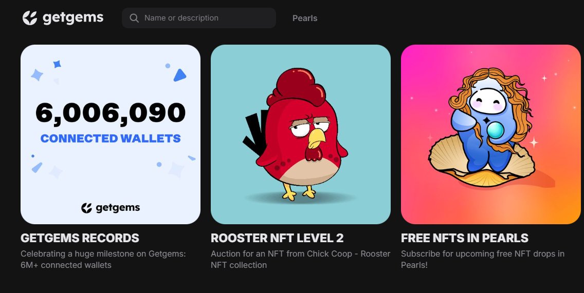 Hey <a href="/getgemsdotio/">Getgems 💎 - TON NFT Marketplace</a>,

Thank you for featuring us on your front page! 🔥
(Even though this Rooster looks a bit grumpy 😬)

Buy and Stake Chick Coop NFT now 👇

#chickcoop #ton