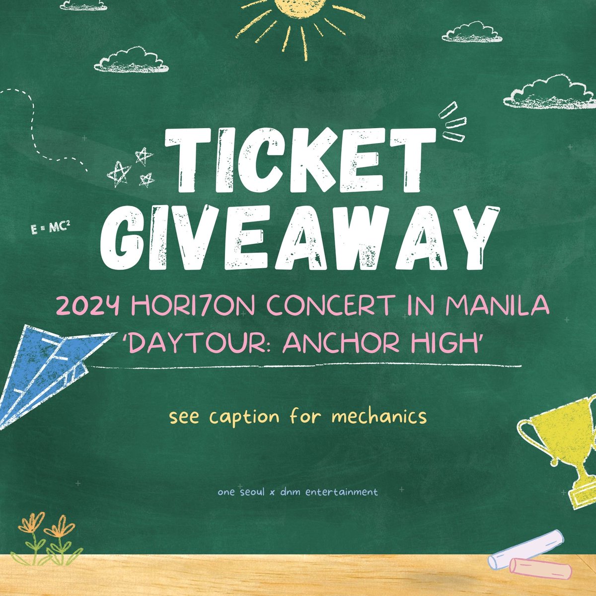 OneSeoulPH's tweet photo. ANCHORS! Get a chance to see HORI7ON live in Manila 😍 

1. Follow @dnmentph (FB, X, IG)
2. Follow @oneseoulph (FB, X, IG)
3. Answer via QRT: Which song by HORI7ON are you looking forward to listening live + Add a photo of your bias!
4. Use #DAYTOUR_ANCHORHIGH, #OSxDNM https://t.co/tGI4GduTZm